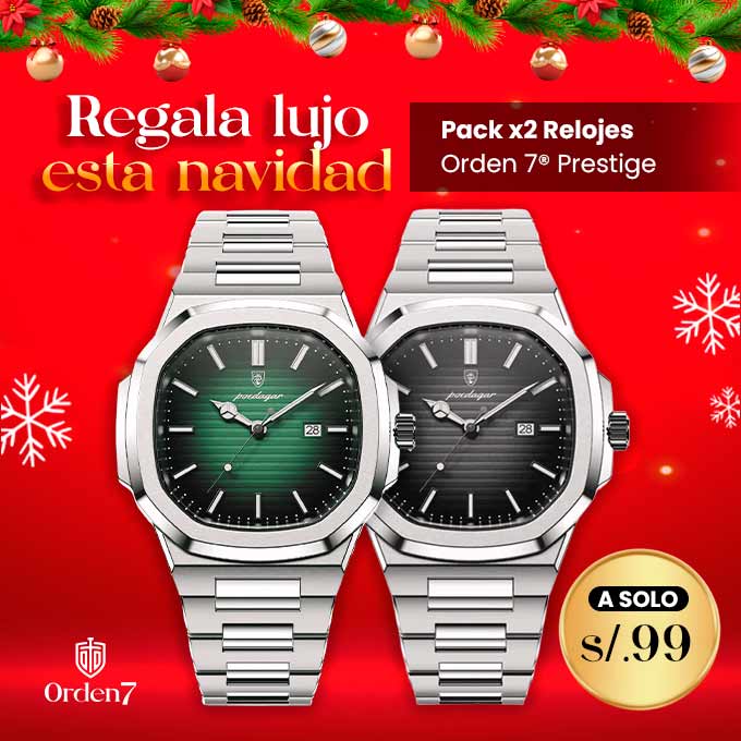 Pack x2 Relojes Orden 7® Prestige