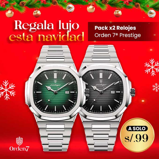 Pack x2 Relojes Orden 7® Prestige