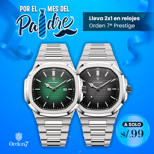 Pack x2 Relojes Orden 7® Prestige